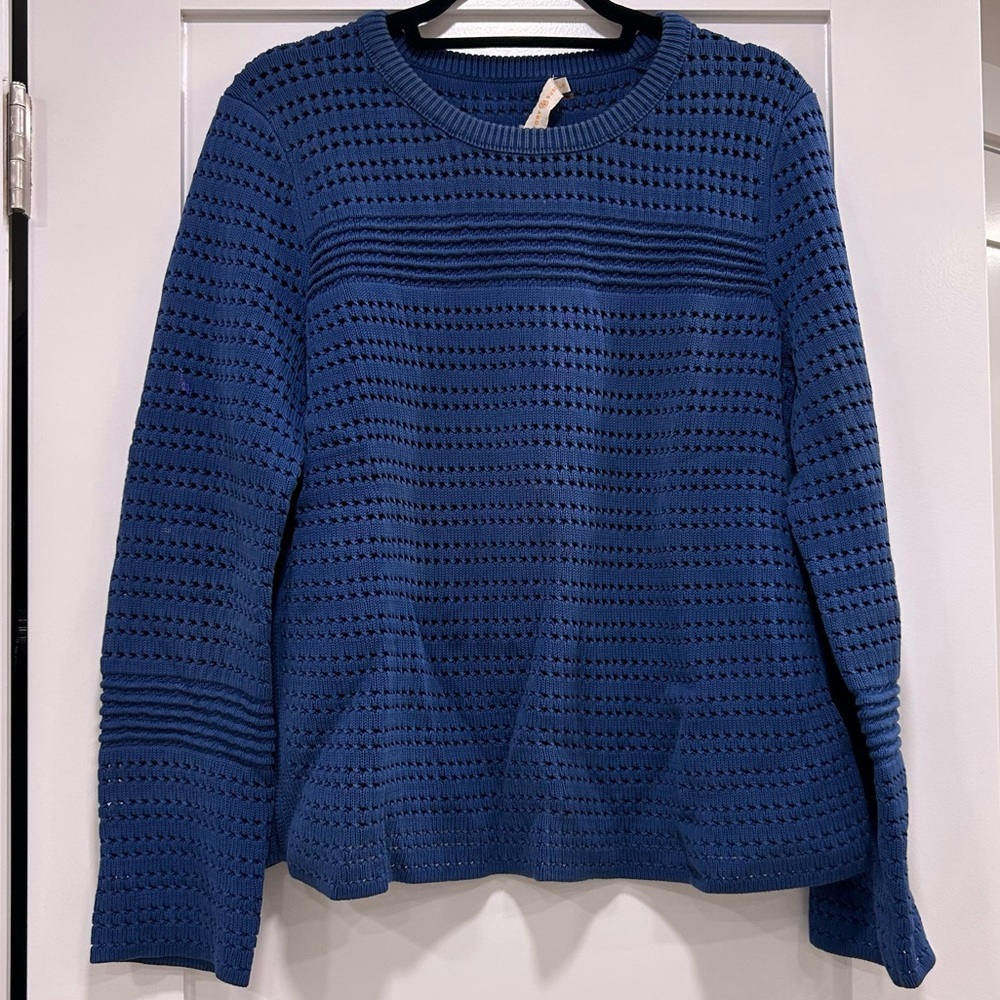 Tory Burch knit blue sweater